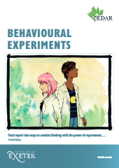 FREE PDF DOWNLOAD OF GUIDE FOR YOUNG PEOPLE TO CHANGE THEIR THOUGHTS: BEHAVIOURAL EXPERIMENTS