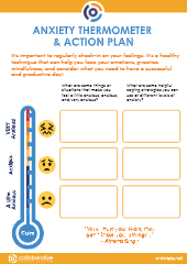 Free Anxiety Thermometer & Action Plan Template