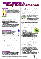 Body Image and Body Dissatisfaction – Understanding Self-Perception and Mental Wellbeing Sheet