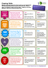 Coping Skills Flyer Practical Strategies for Managing Stress and Emotions