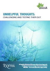 Free Workbook for Adults - Unhelpful Thoughts: Challenging and Testing Them Out